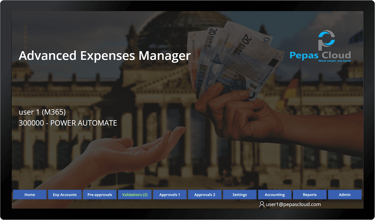 Pepas Cloud advanced expense manager
